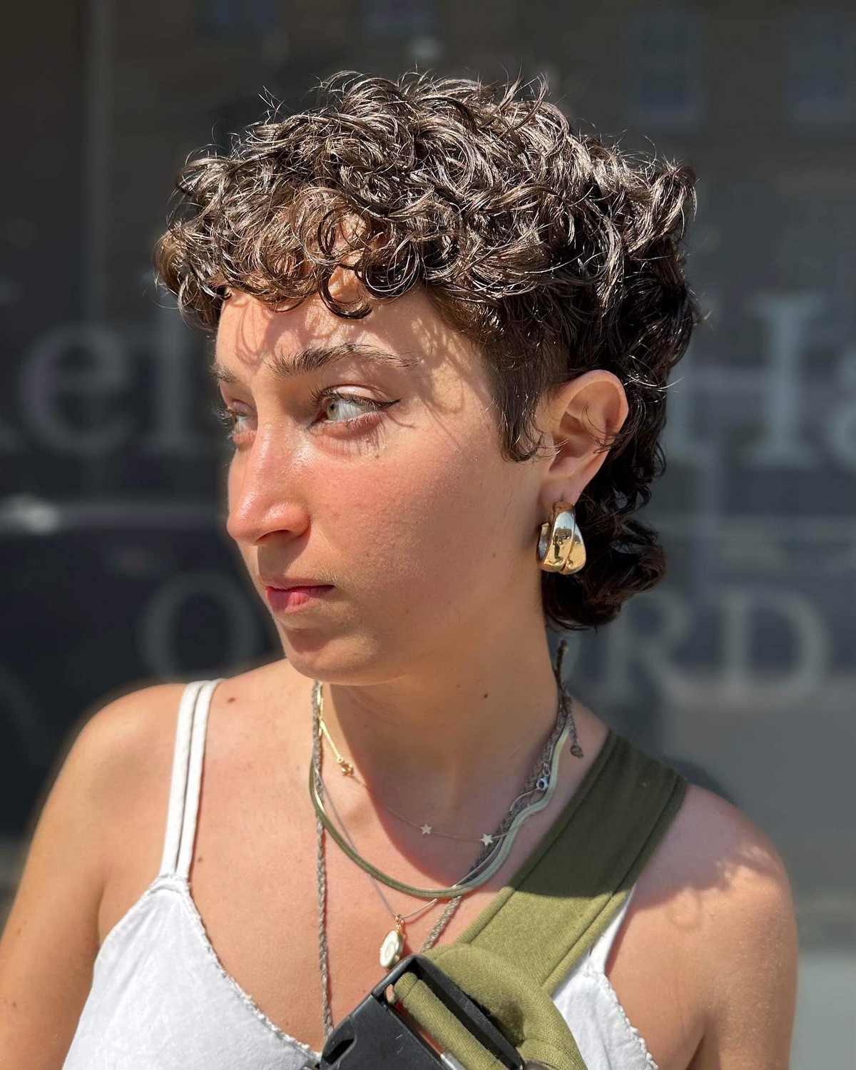 Curly Mullet