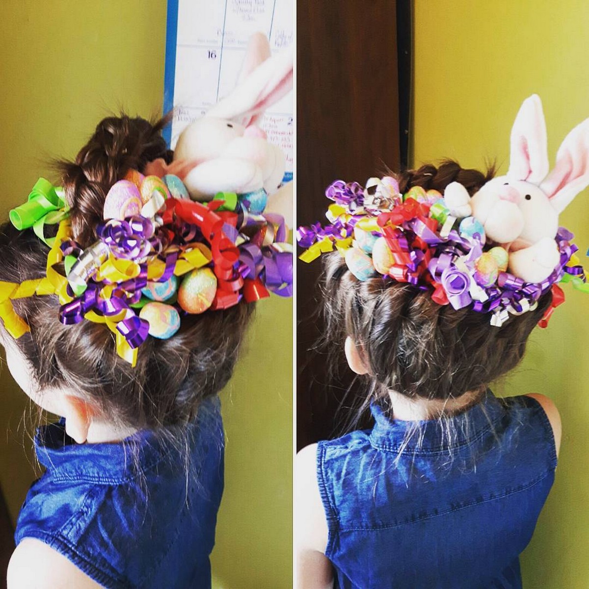 Easter Basket Inspired Hairstyle
