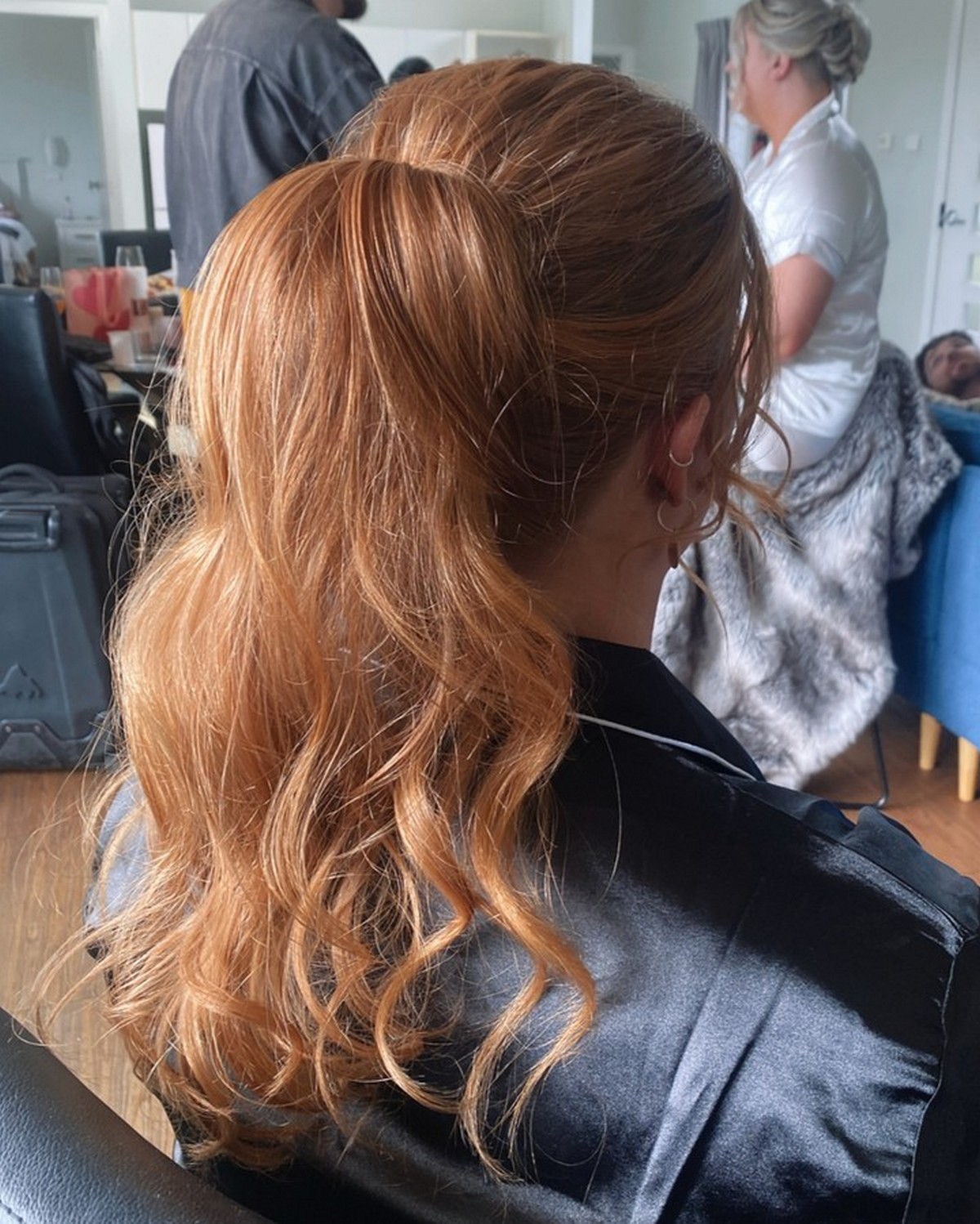 Blonde Thick High-Top Ponytail