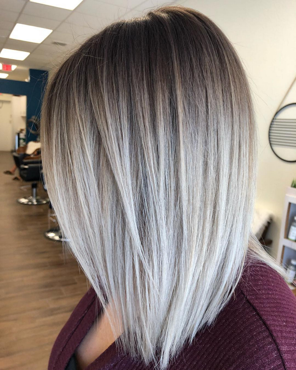 Brown to Gray Fade