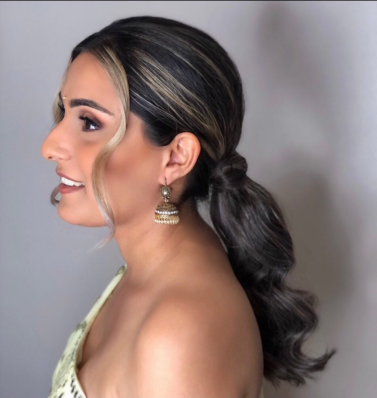 Highlight Thick Wave Ponytail