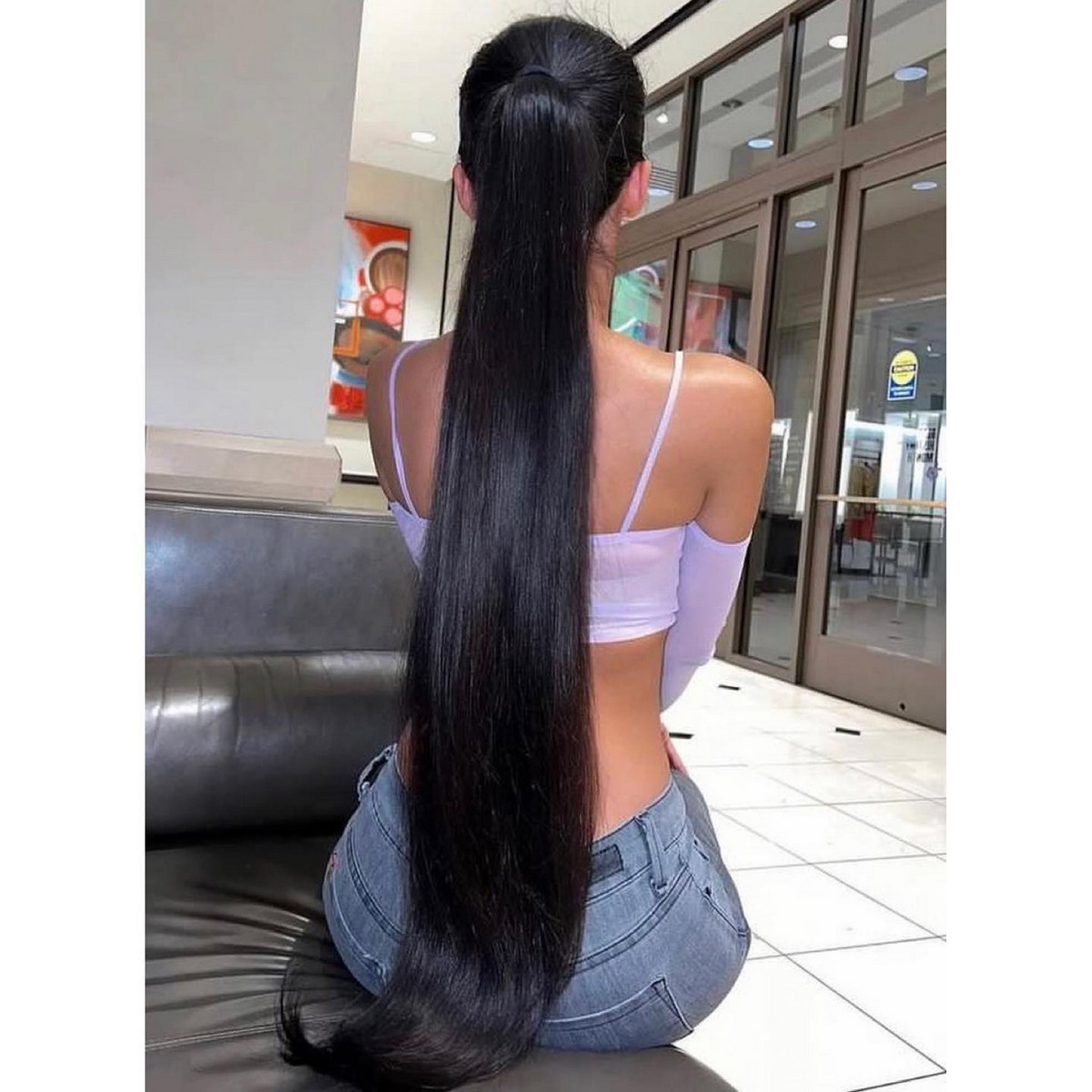 Sleek Ponytail