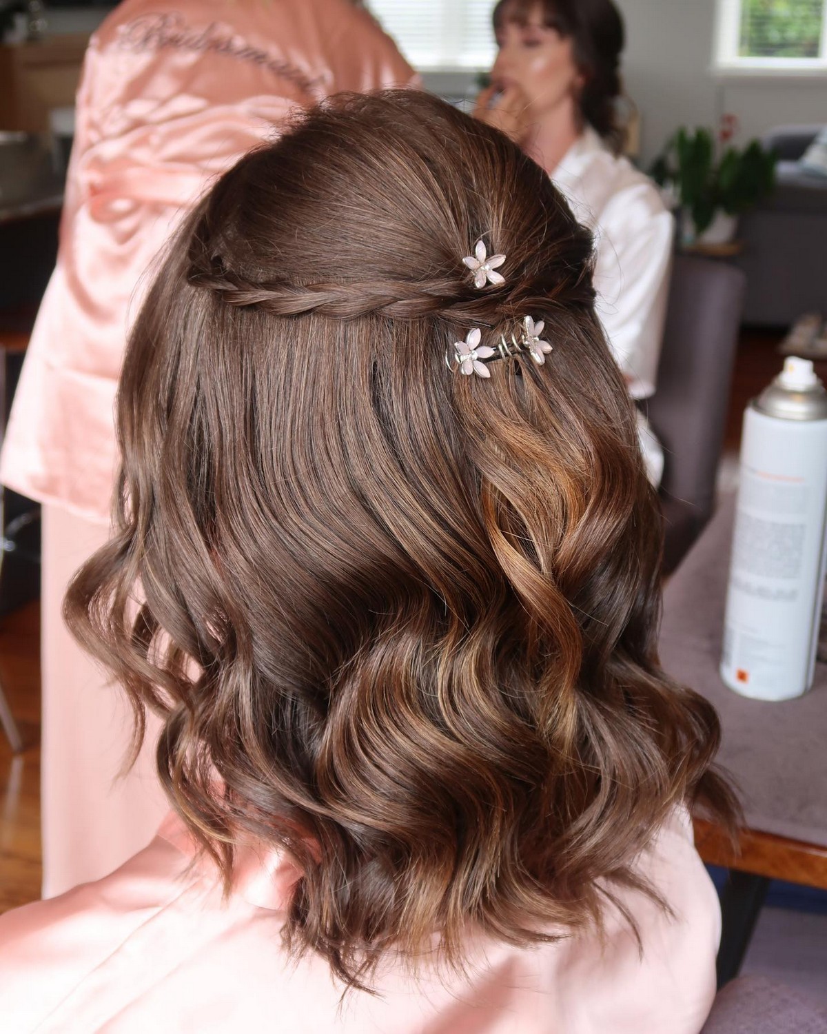 Half-Up Curls