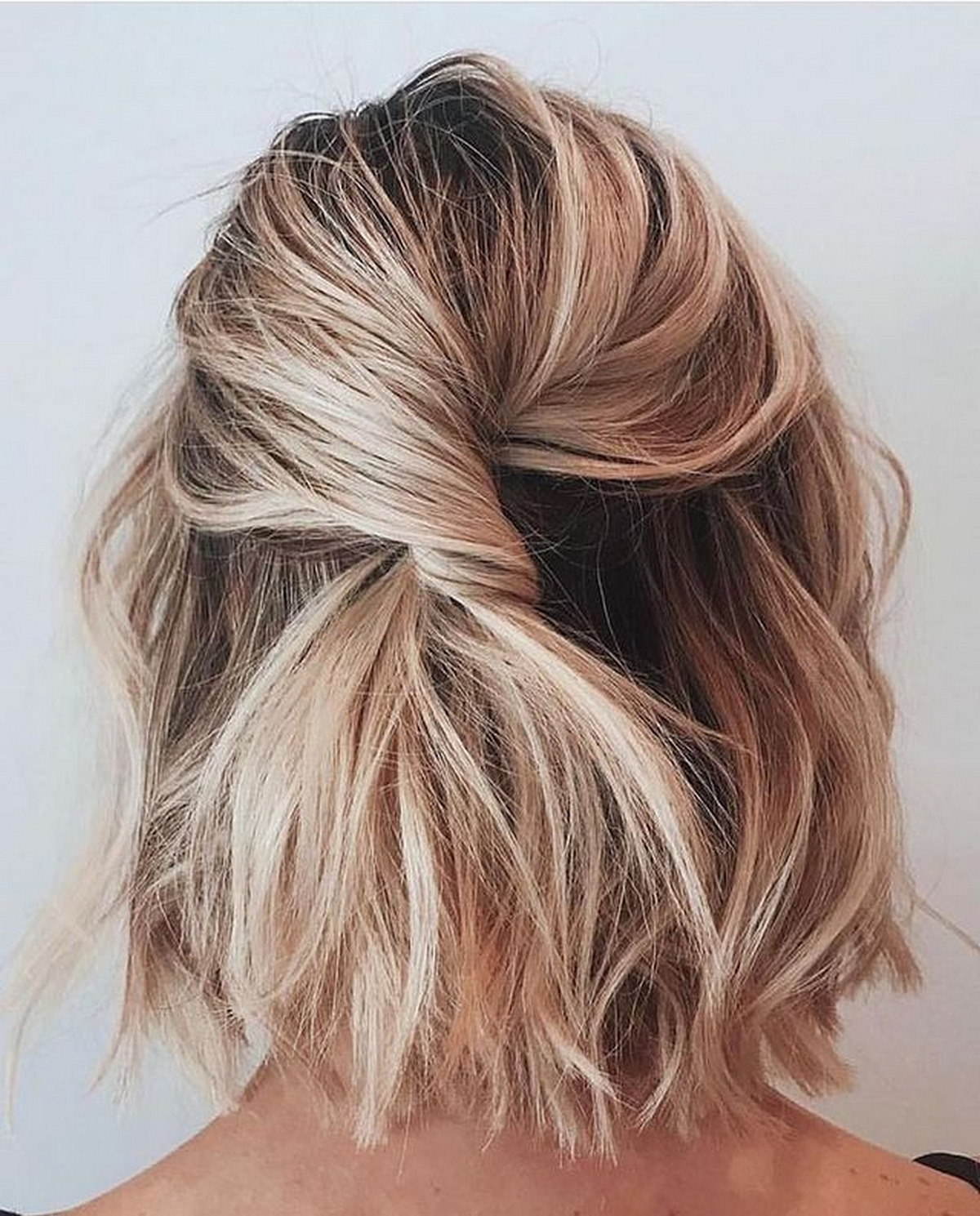 Half Up Half Down Twist