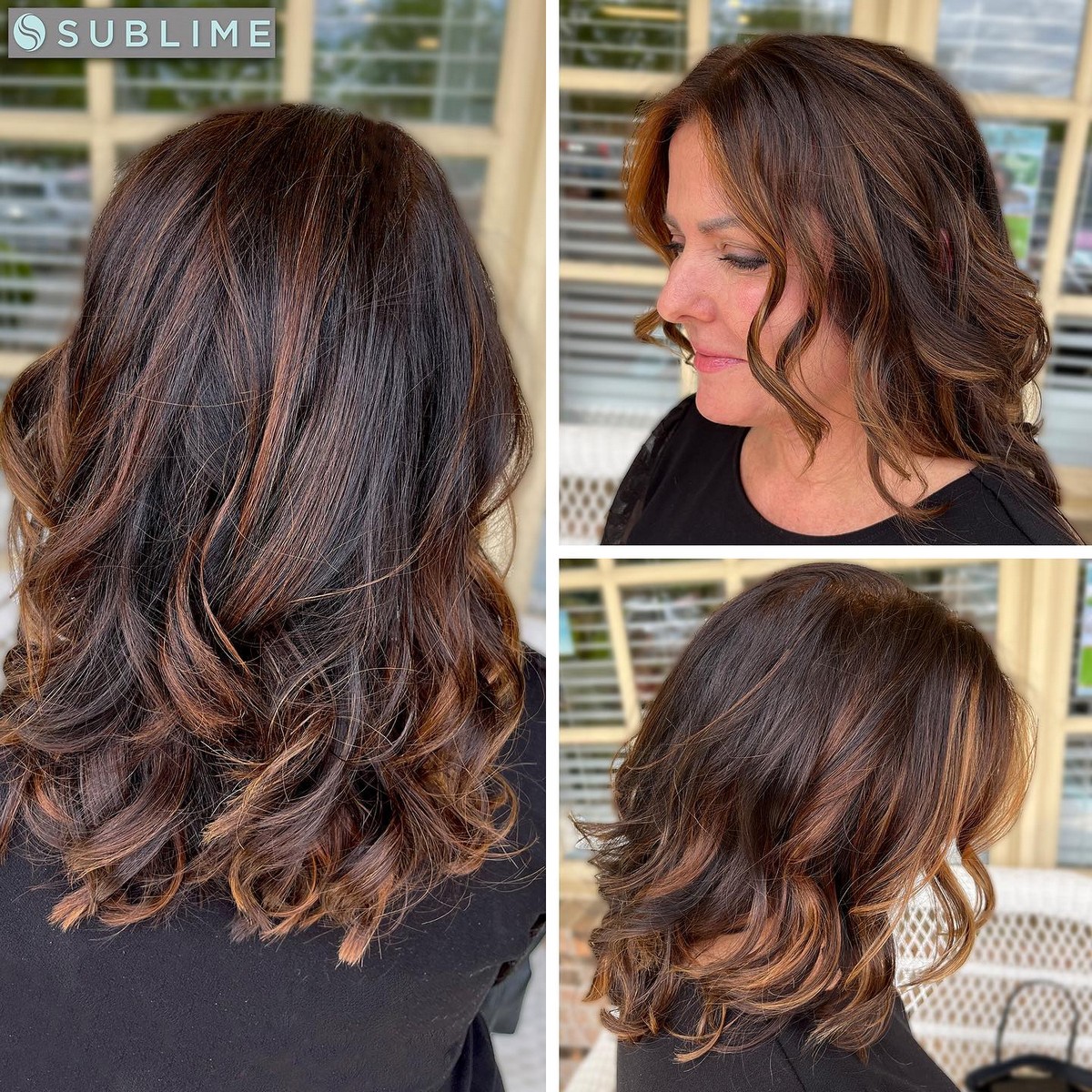 Dark Brown Hair With Chestnut Highlights