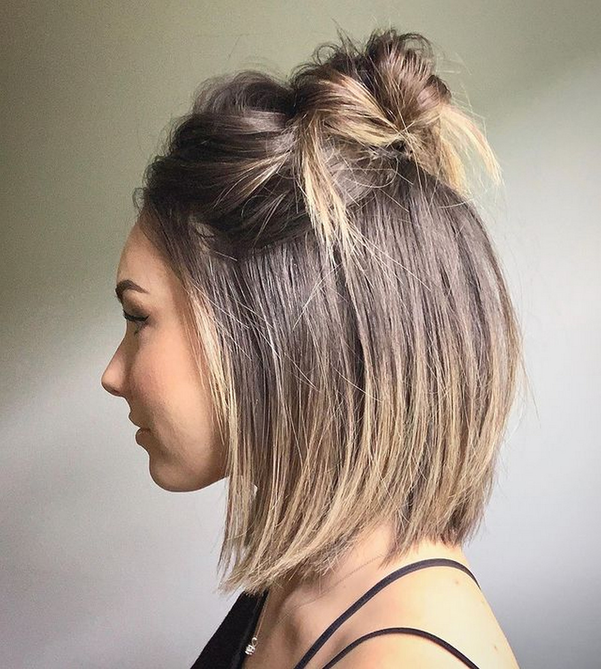Half-Up Bun
