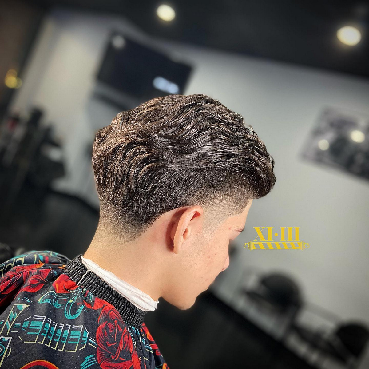 Bald Fade On Wavy Hair