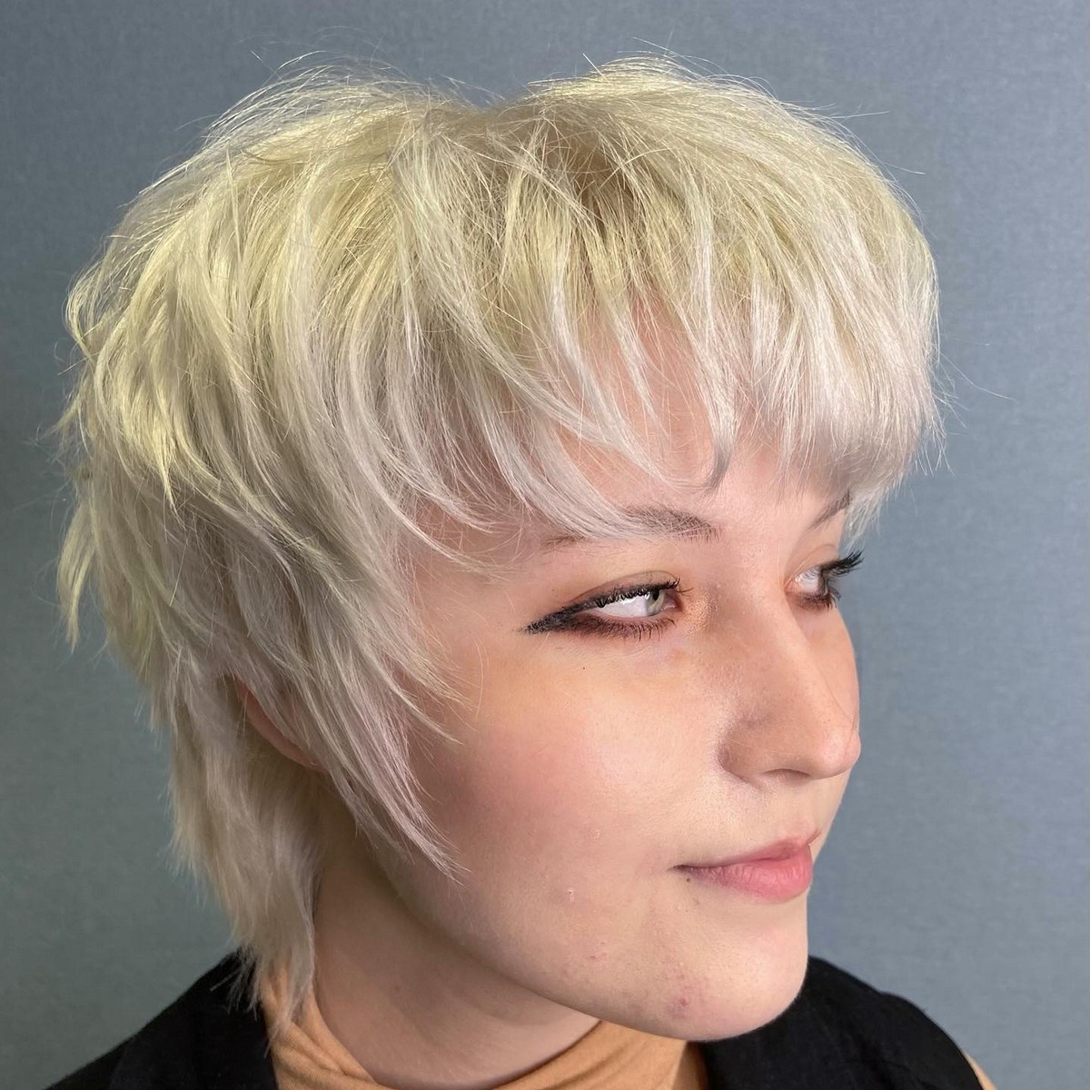 Short Shaggy Layers
