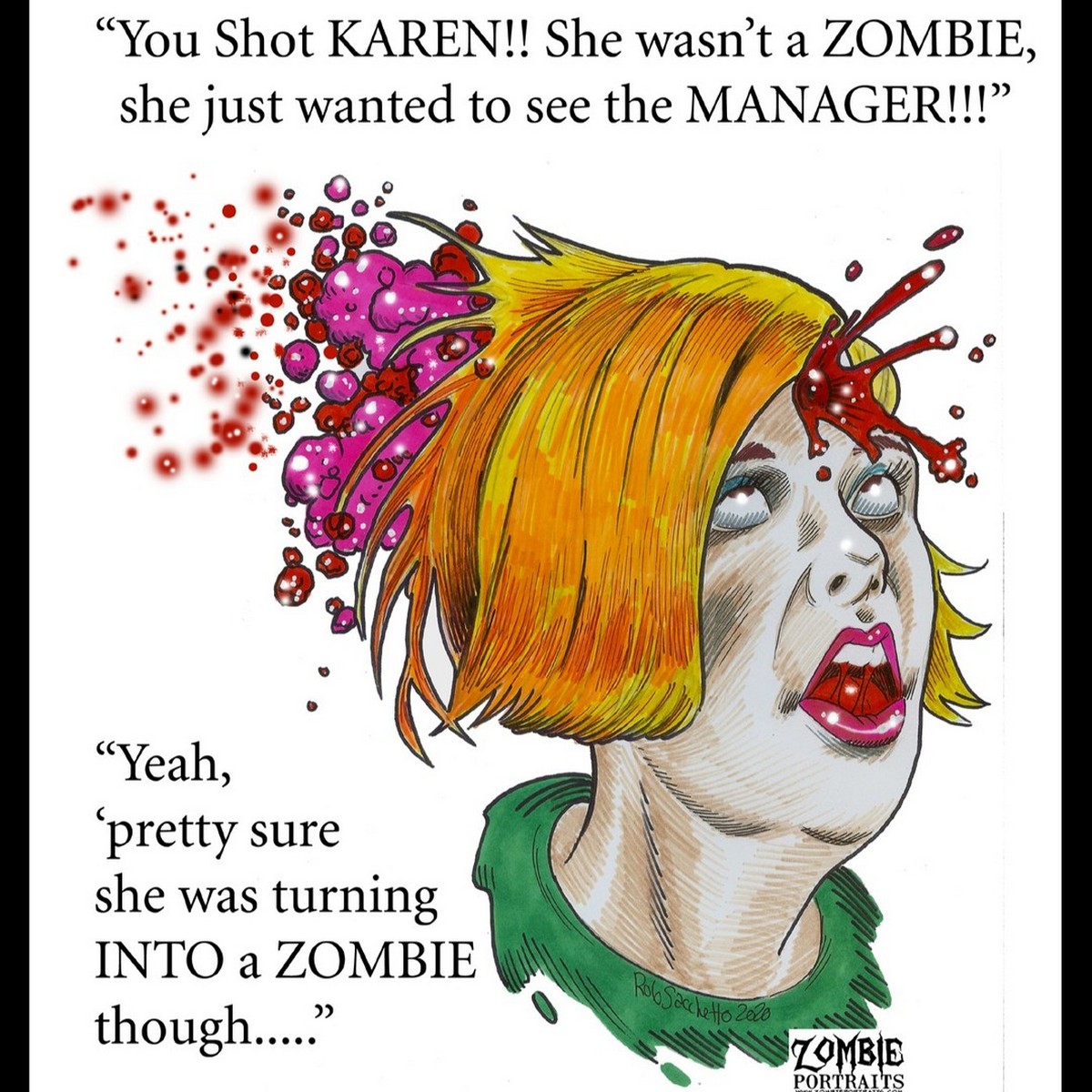 Meme of Karen Haircut