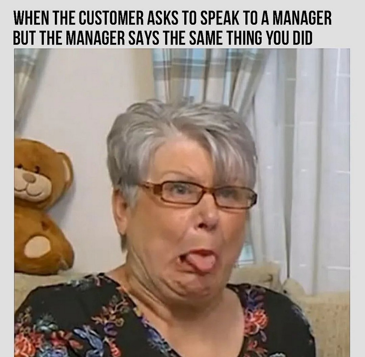 Meme of Karen Haircut