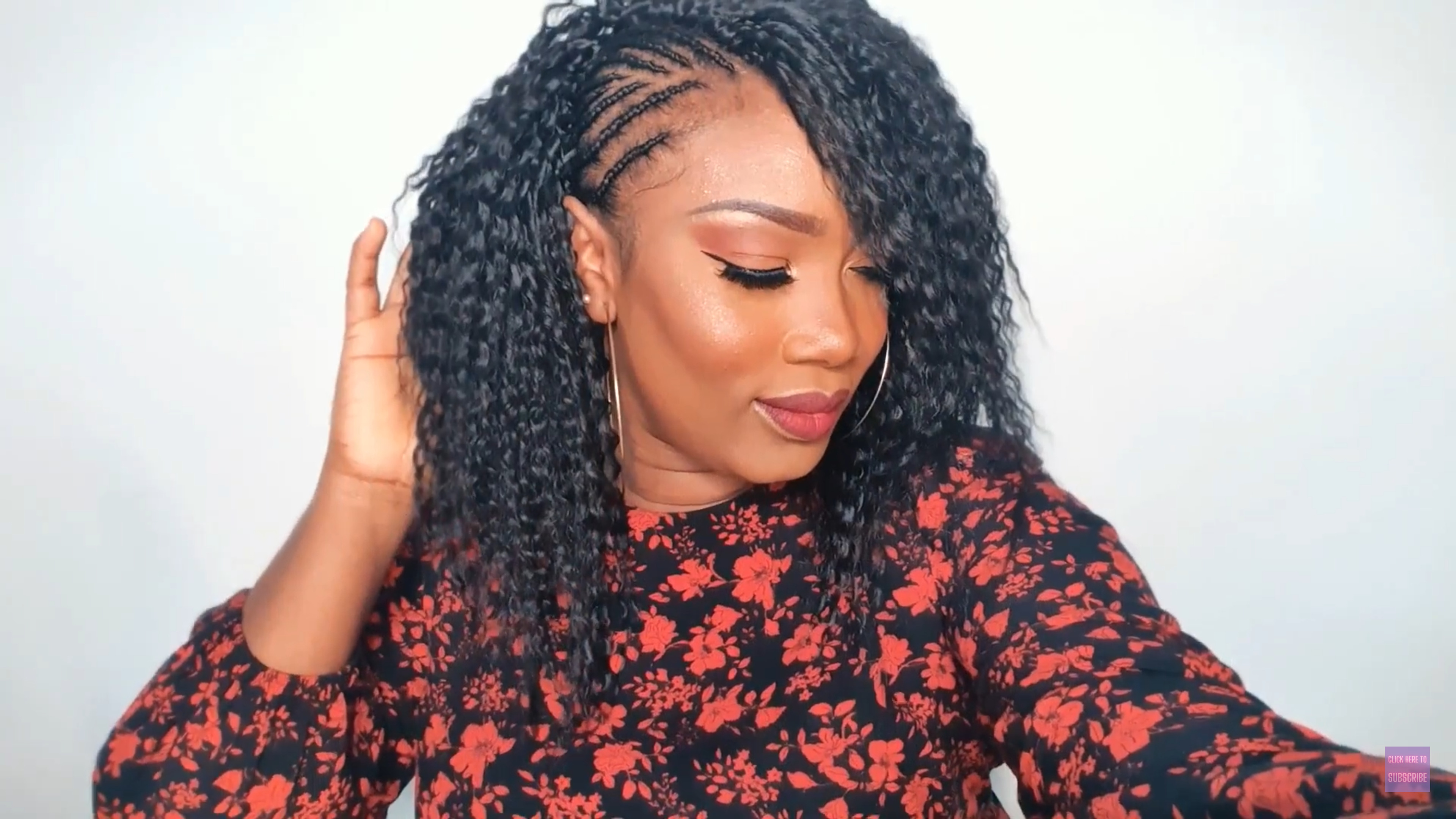 Crochet Swept Side Hair