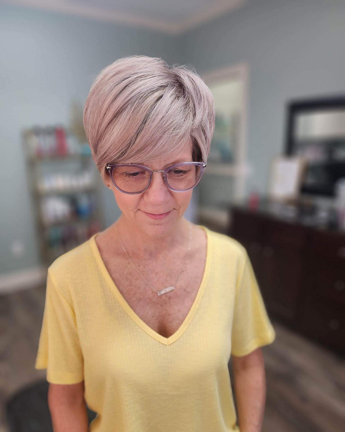 Layered Pixie Cut
