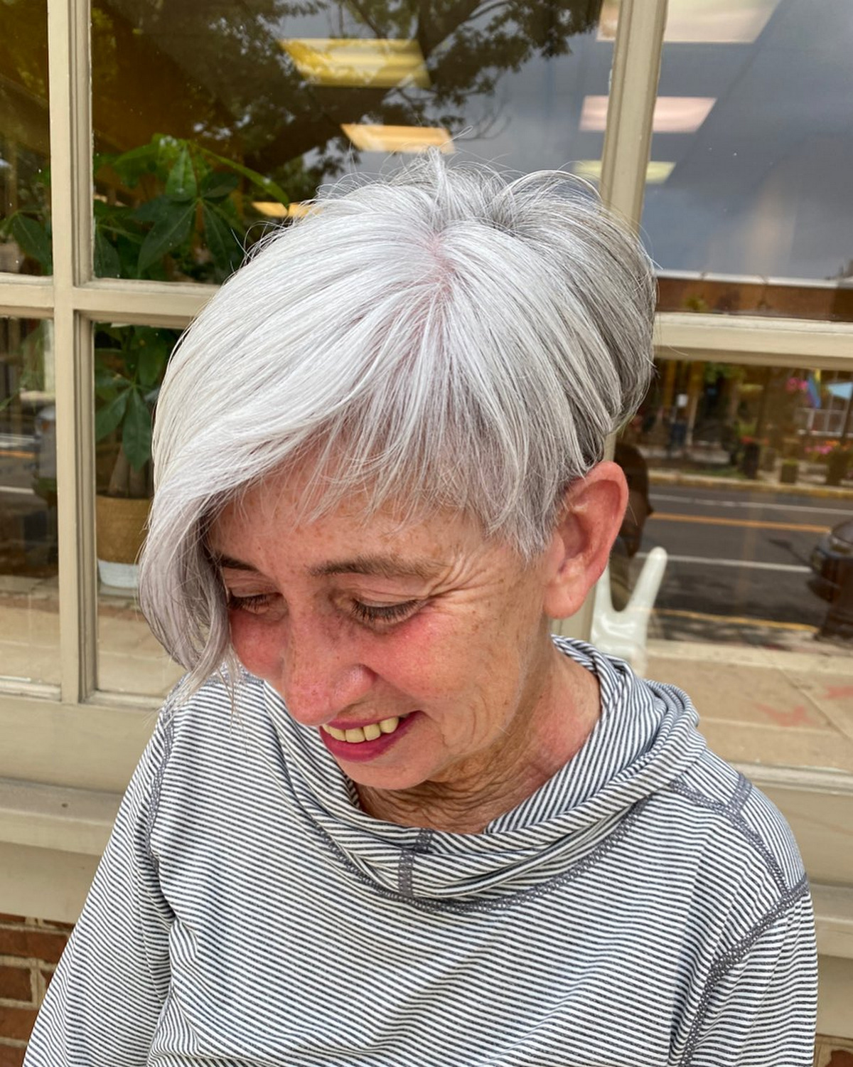 Asymmetrical Pixie Cut