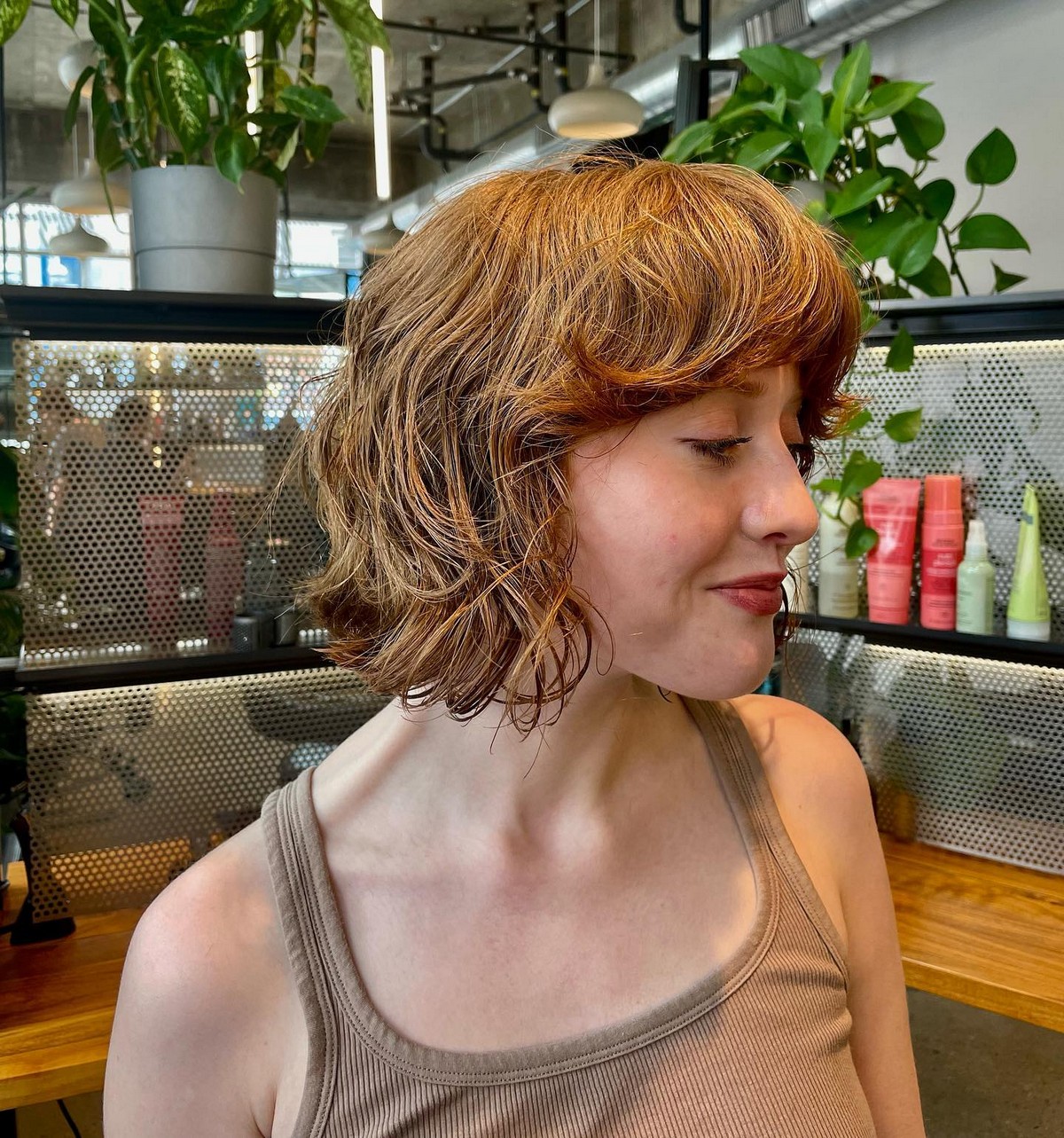 Messy Choppy Bob