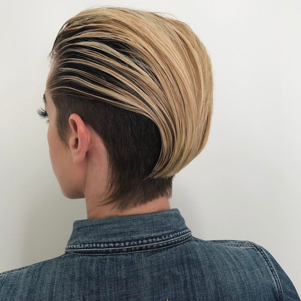 Wet-Look Undercut