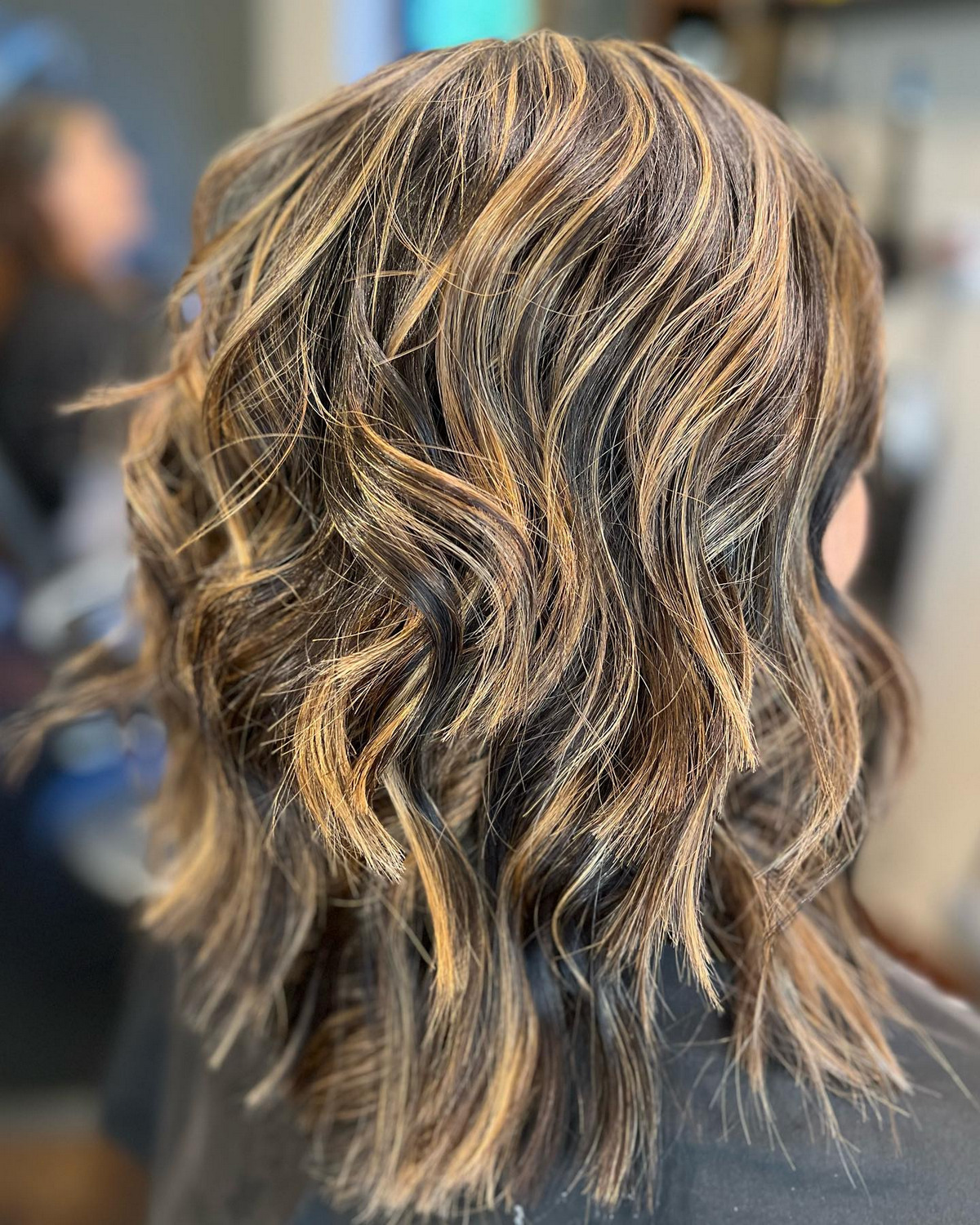 Layered Bob With Highlights