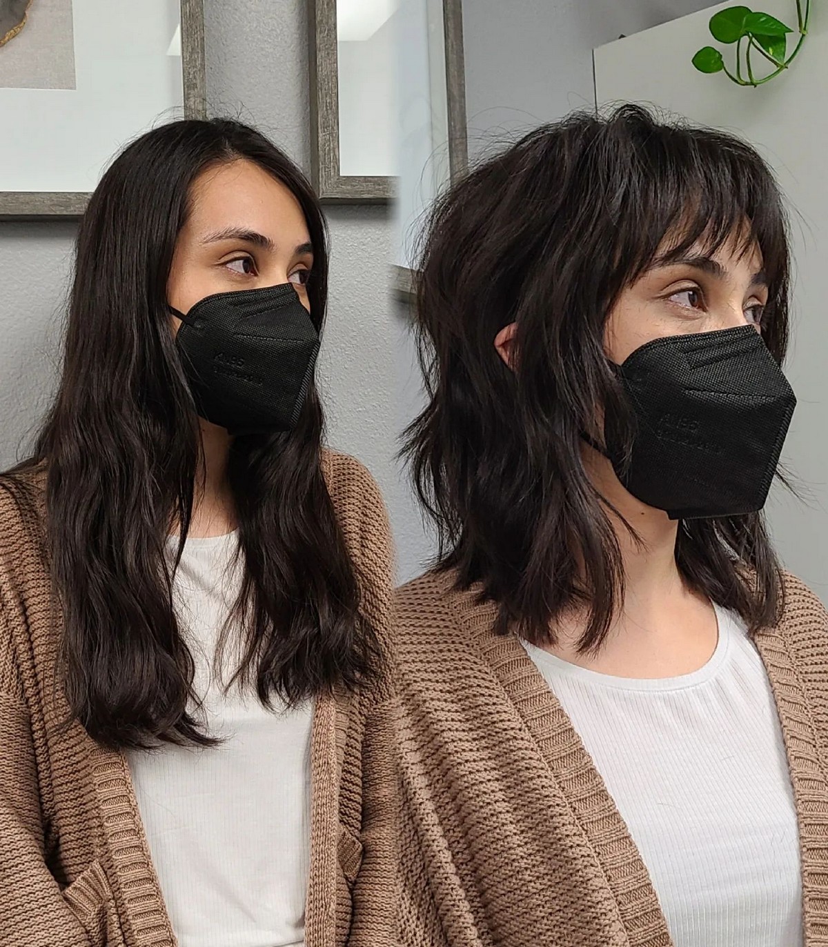 Shaggy Shoulder-Length Bob