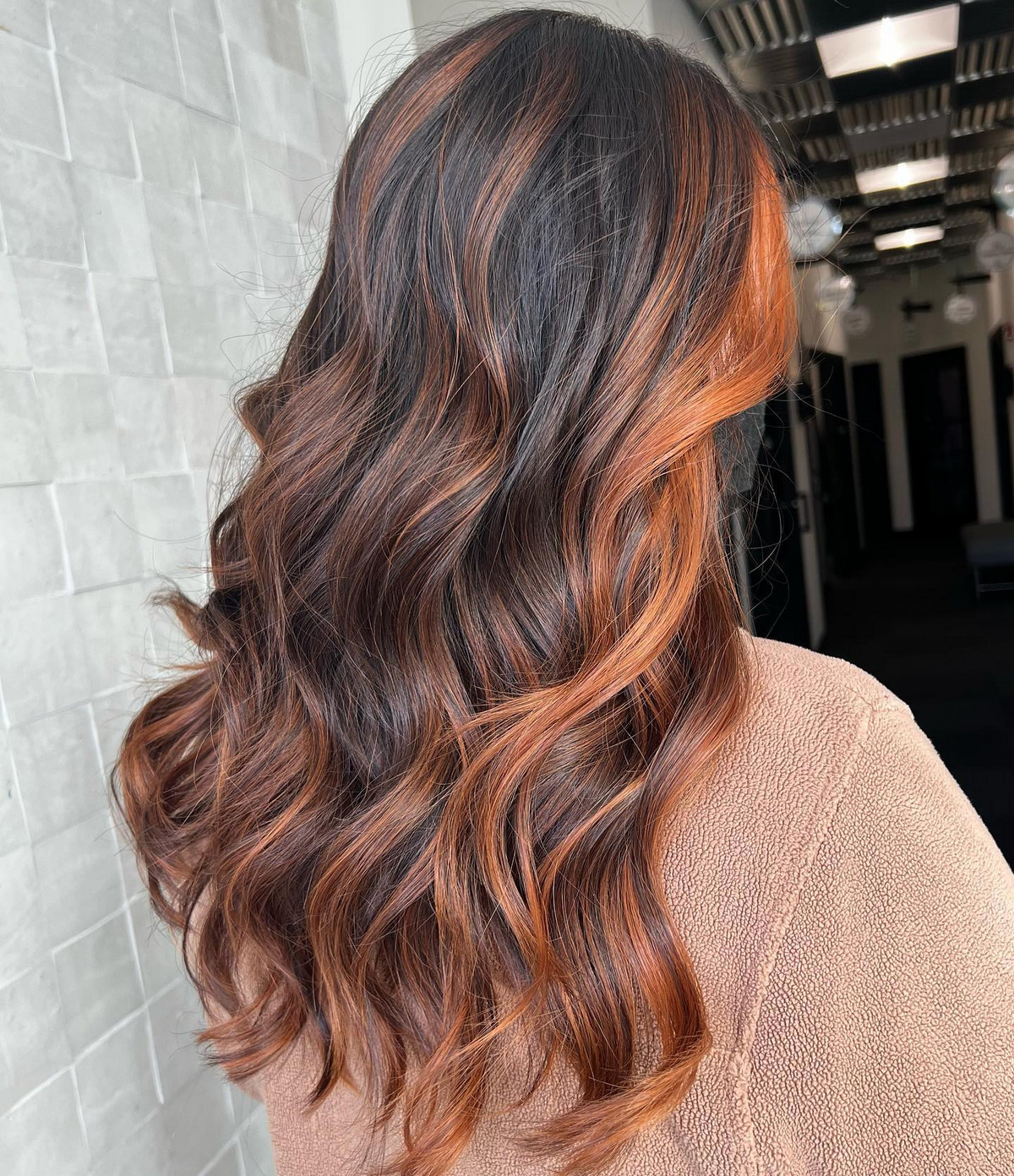 Ginger Brown Balayage