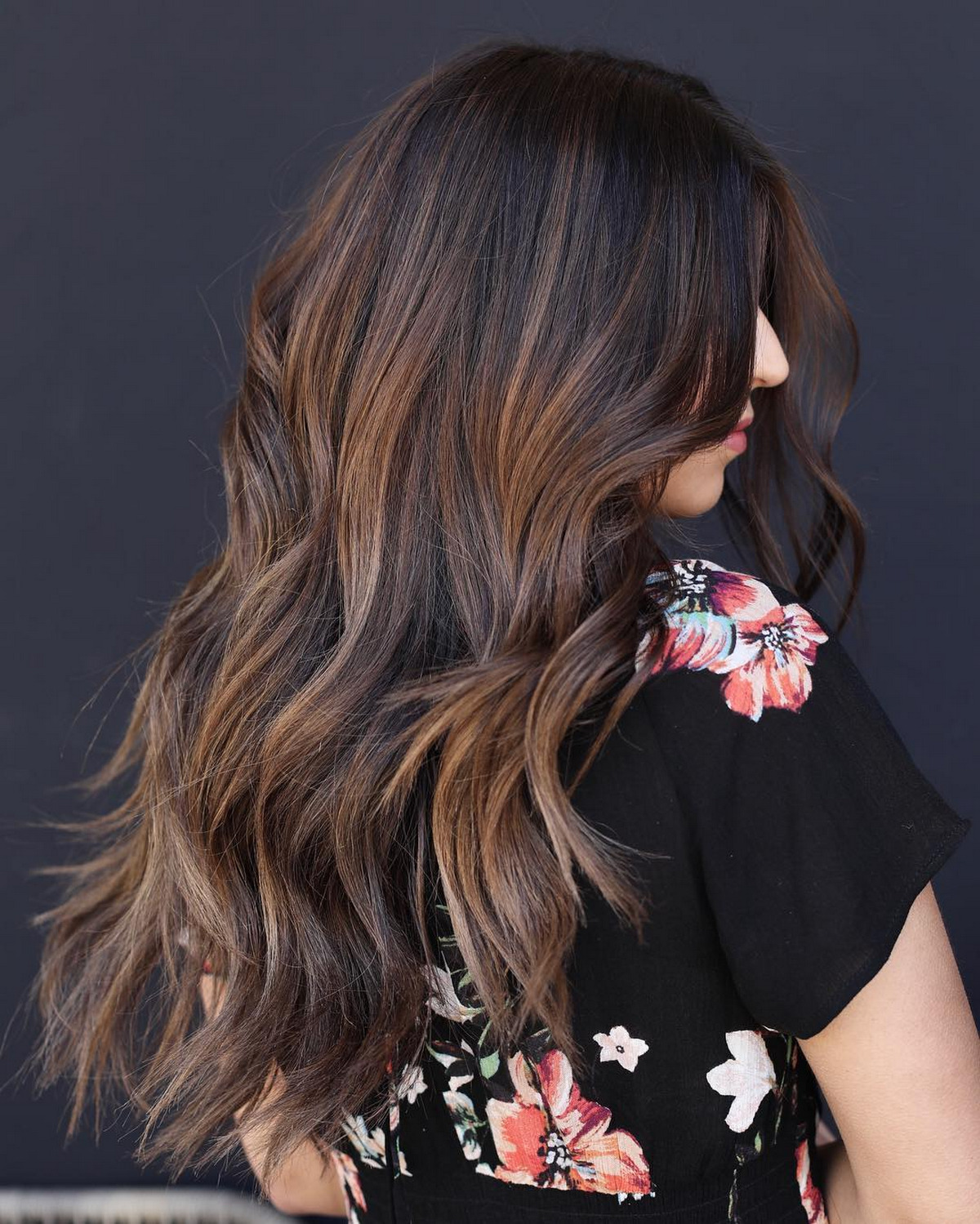 Golden Brown Balayage