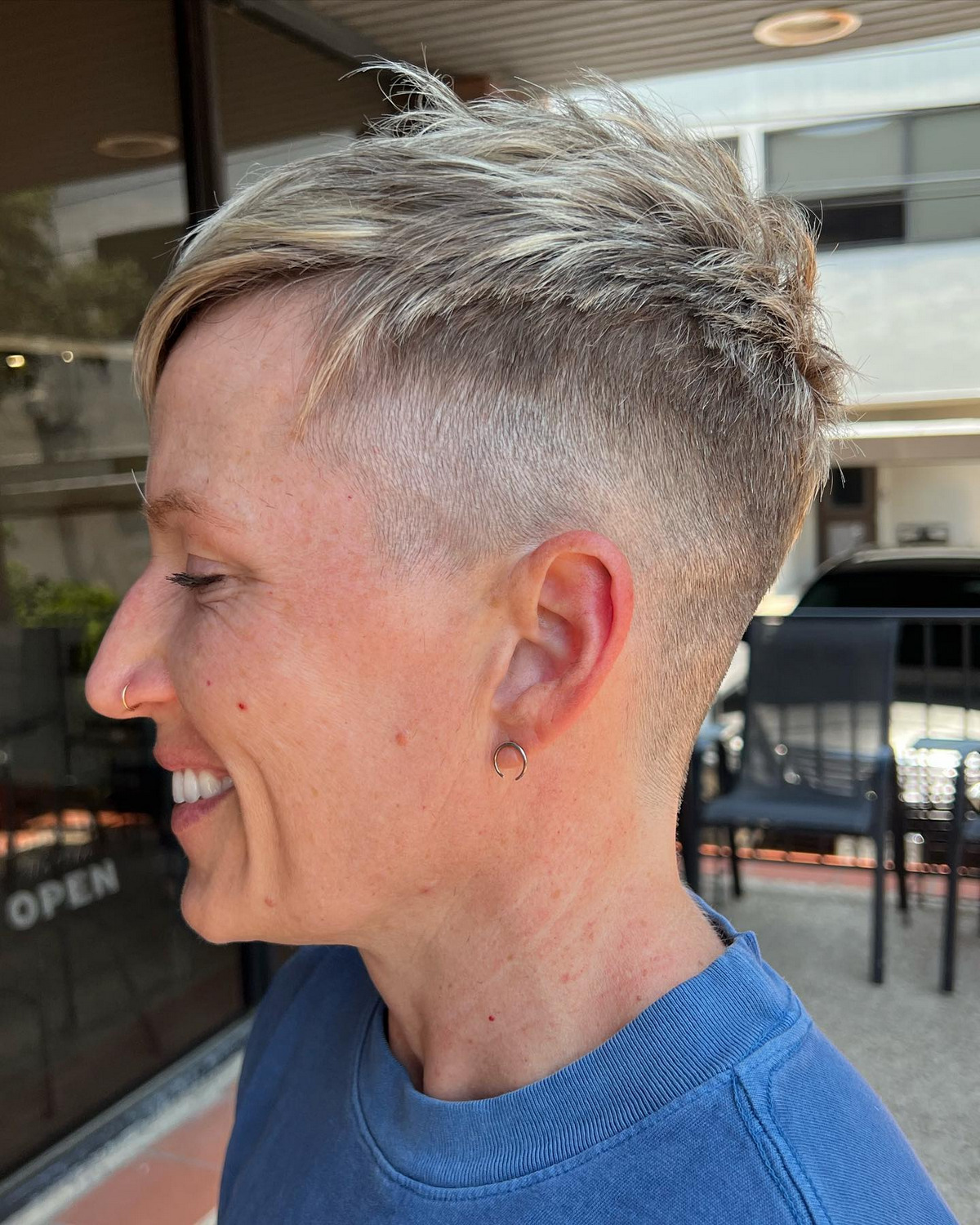 Pixie With Shaved Sides