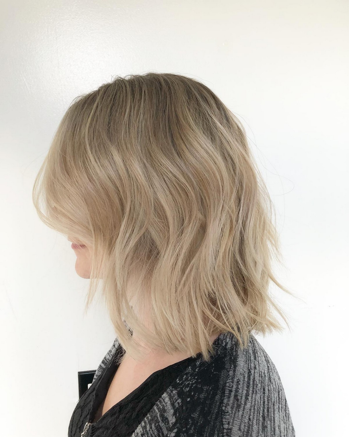 Razor Cut For Shoulder-Length Bob
