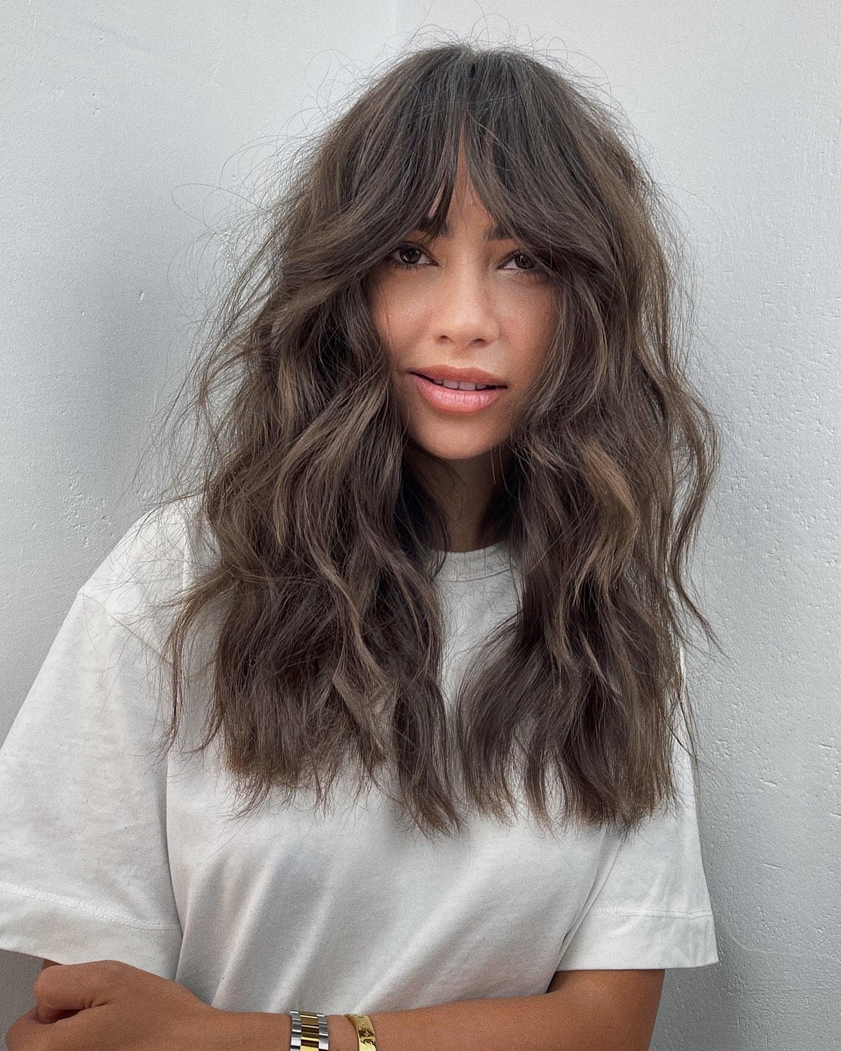 Long Messy Curly Haircut