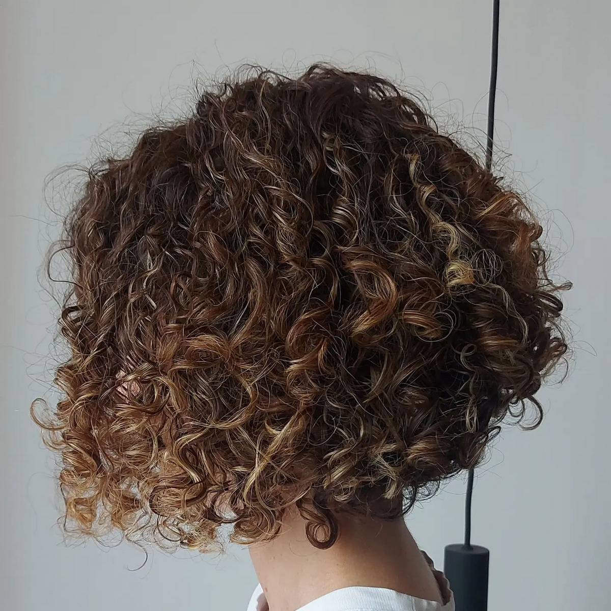 Short Curly Blonde Hair