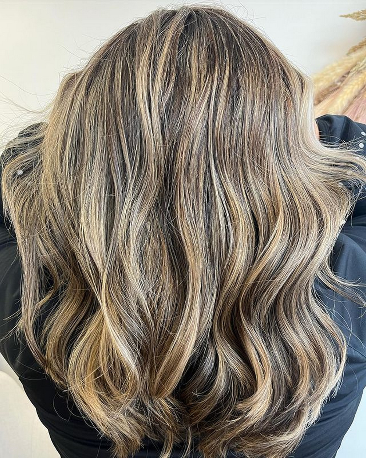 Medium-Length Hair With Babylights