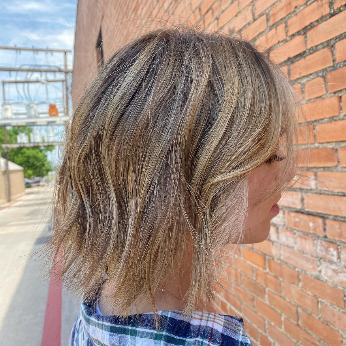 Choppy Bob With Wispy Ends