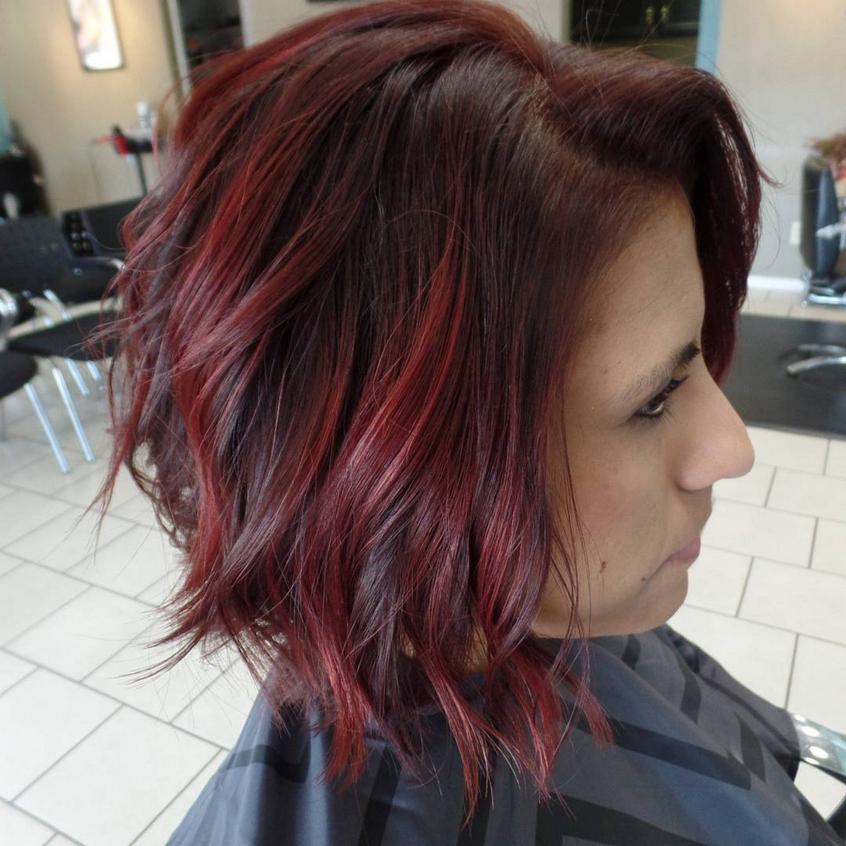 Choppy A-Line Bob