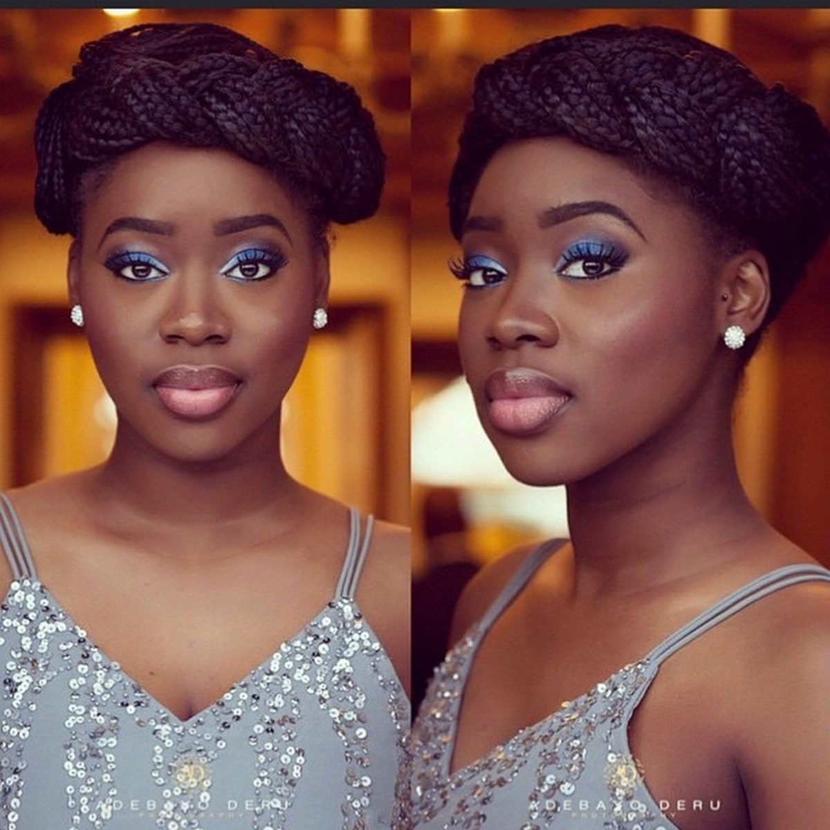 Elegant Hat-shaped Updo