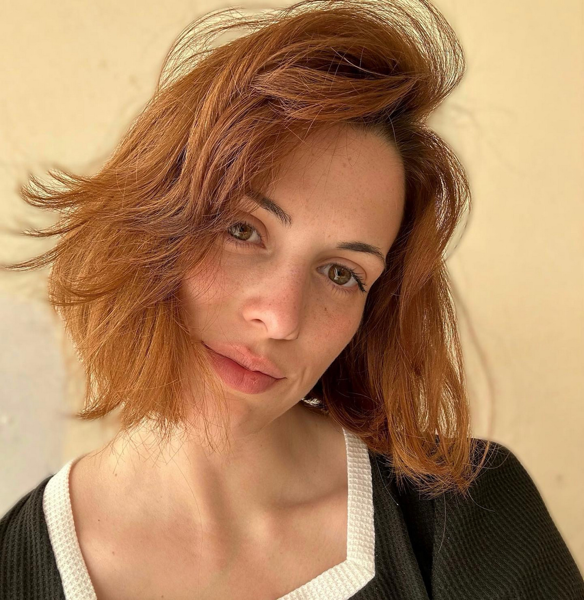 Layered Bob With Layered Bangs
