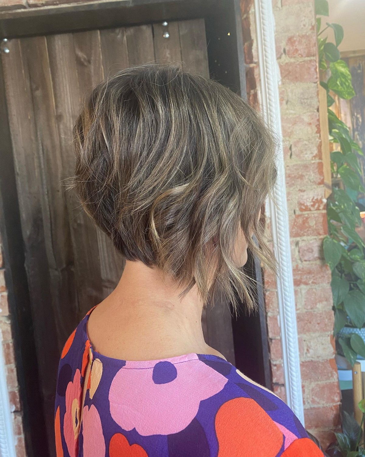 Choppy Bob With Stacked Back