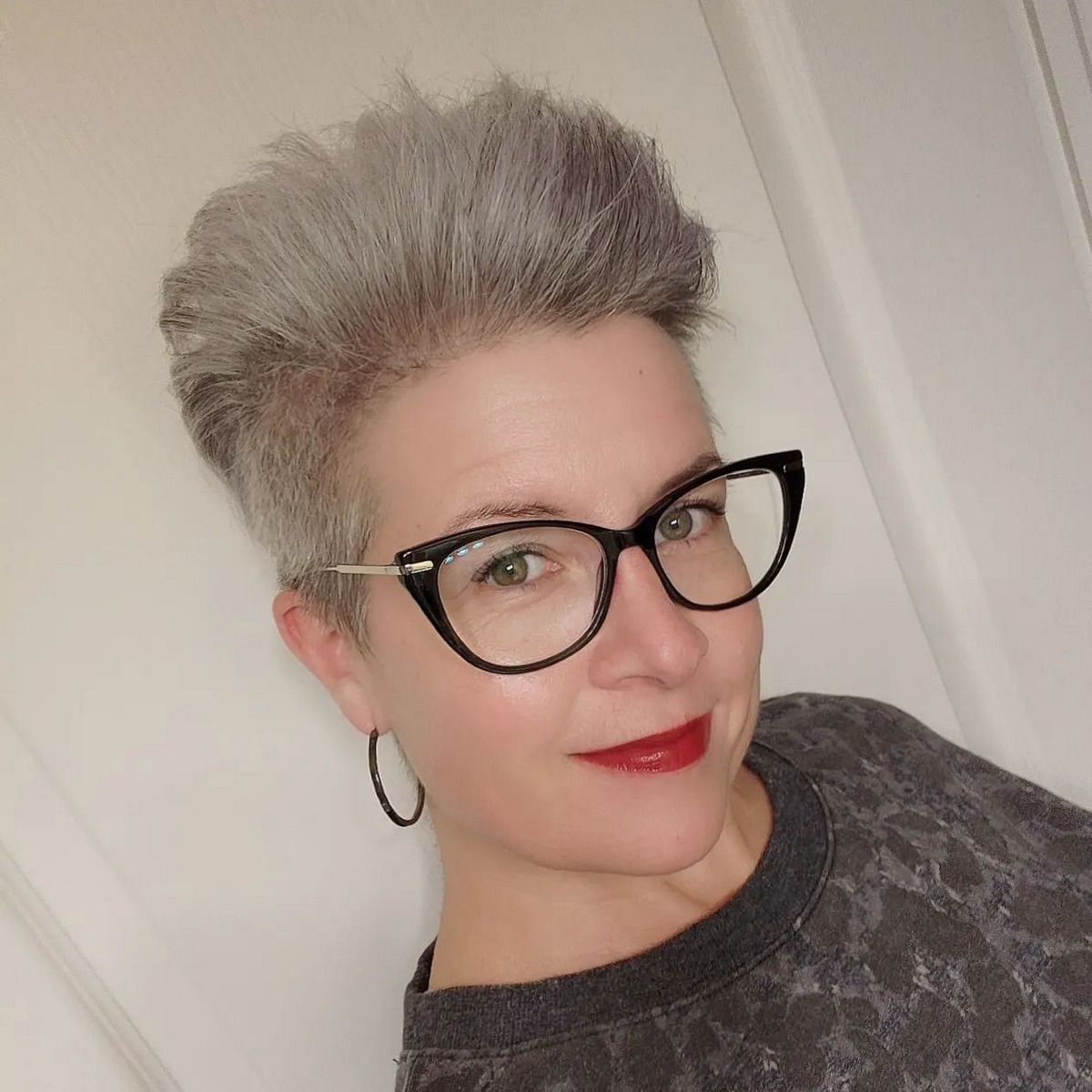 Pixie Cut With Faux Hawk
