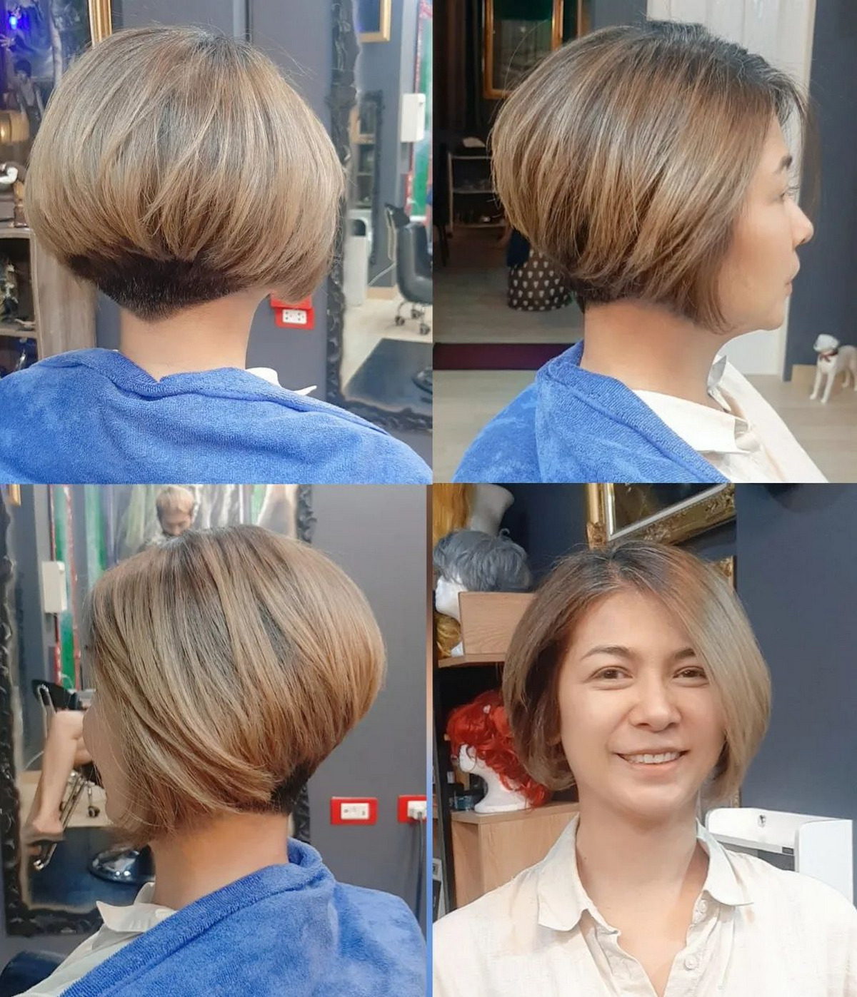 Layered Bob With Shorter Back