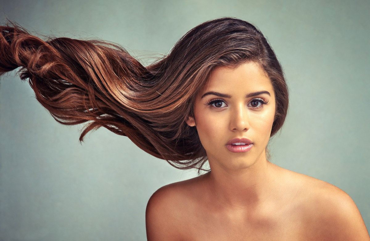 Long, Loose And A Little Damp Hair