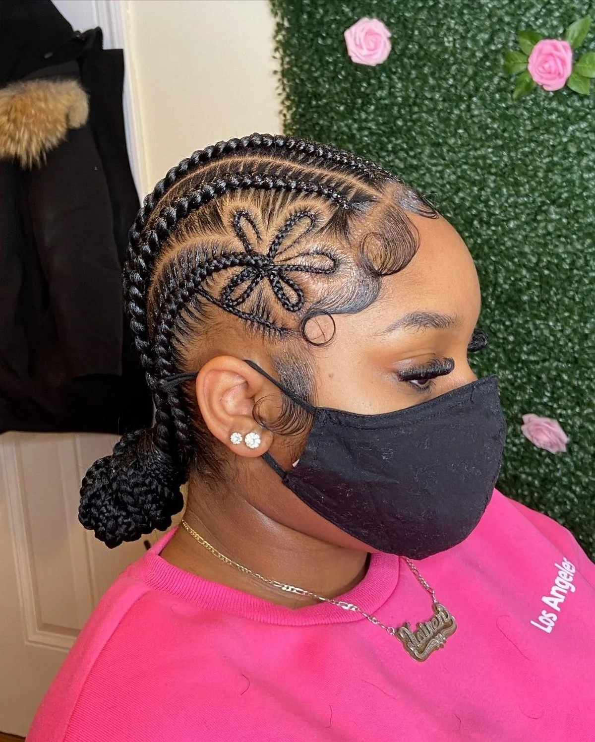 Braided Low Bun