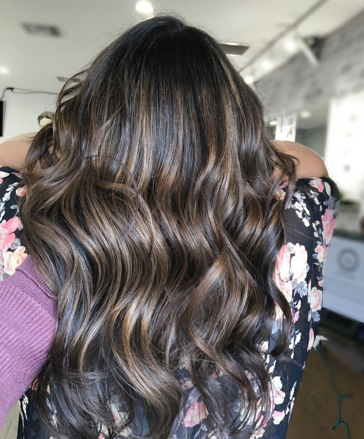 Milk Chocolate Brown Balayage
