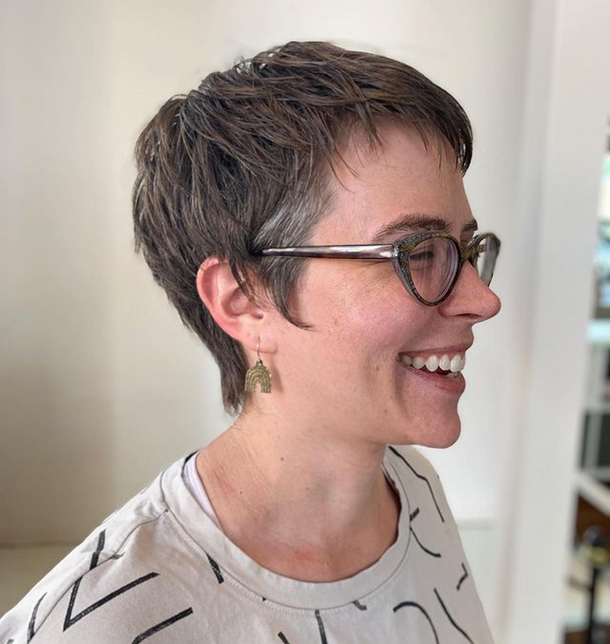 Textured Pixie Cut