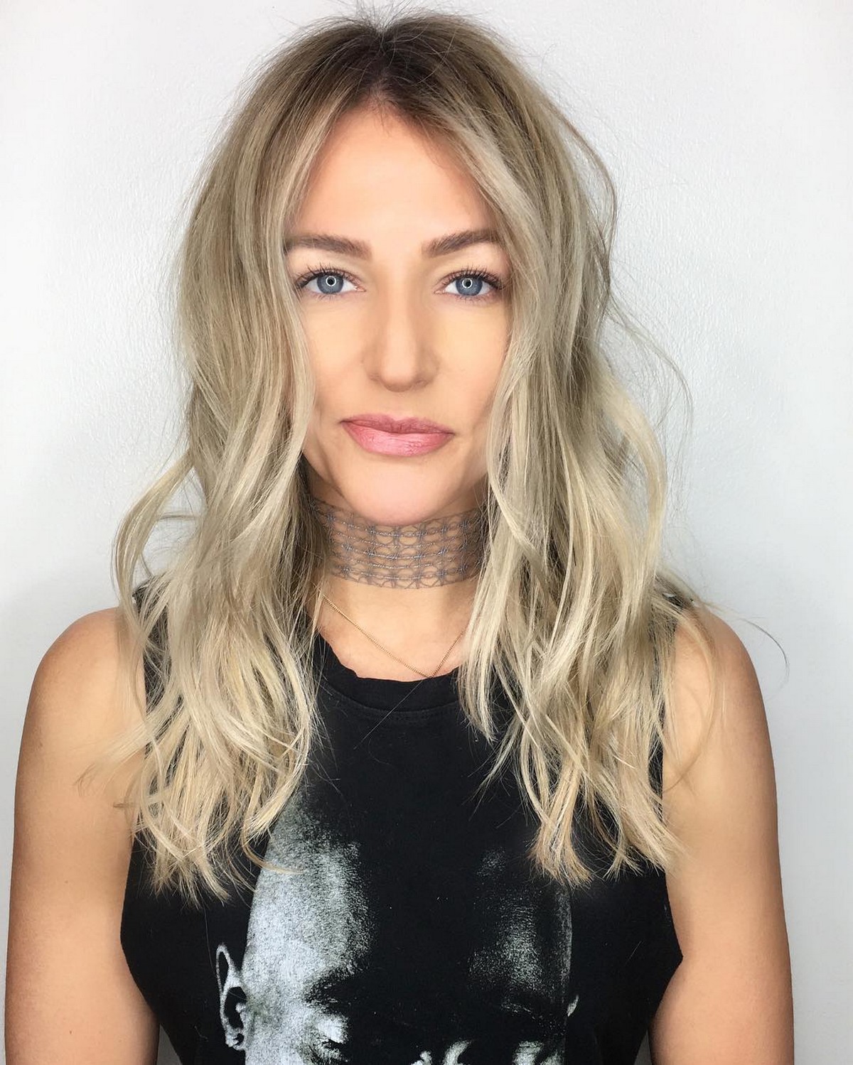 Middle Length Choppy Cut for Fine Hair