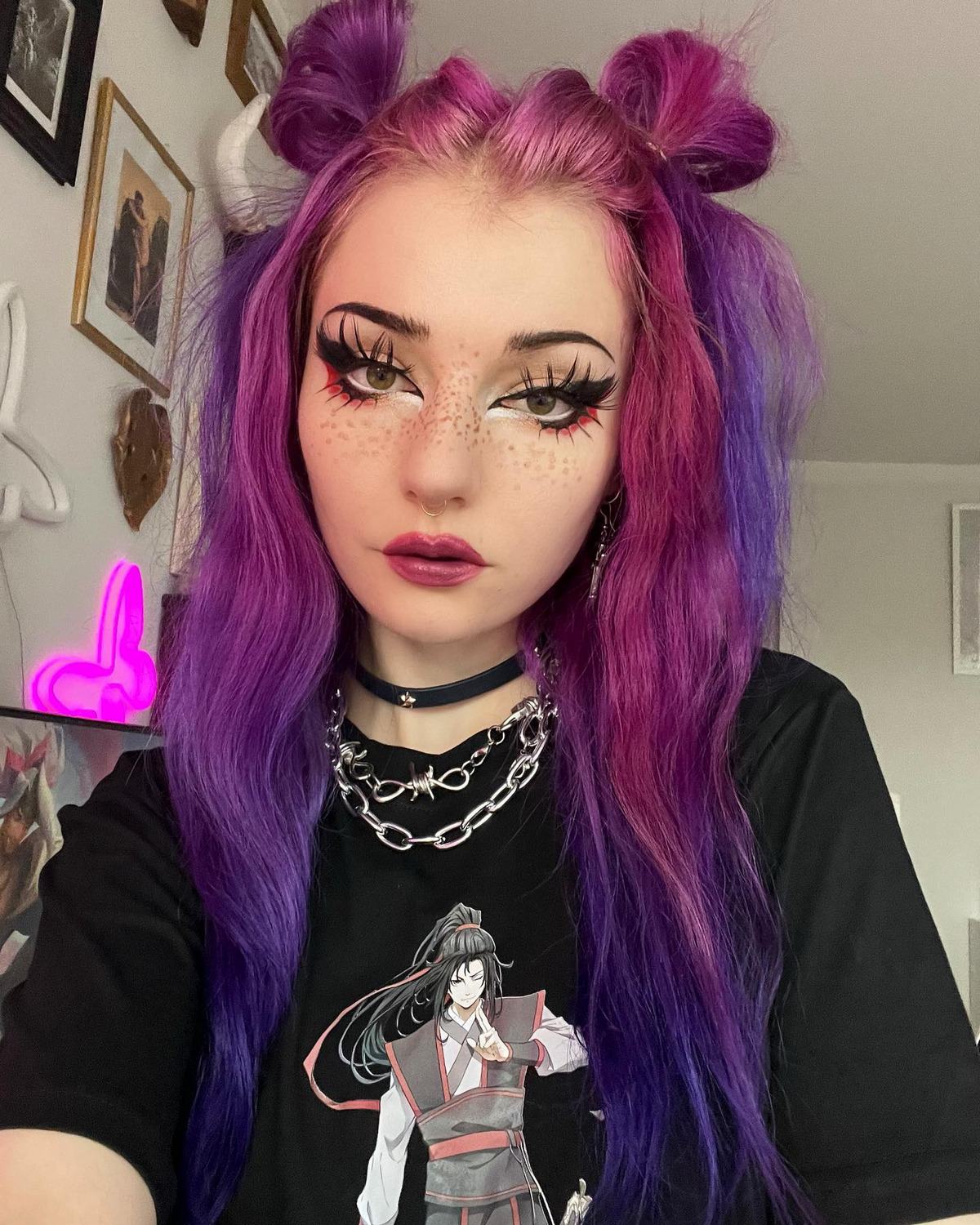 Half Up Fan Bun