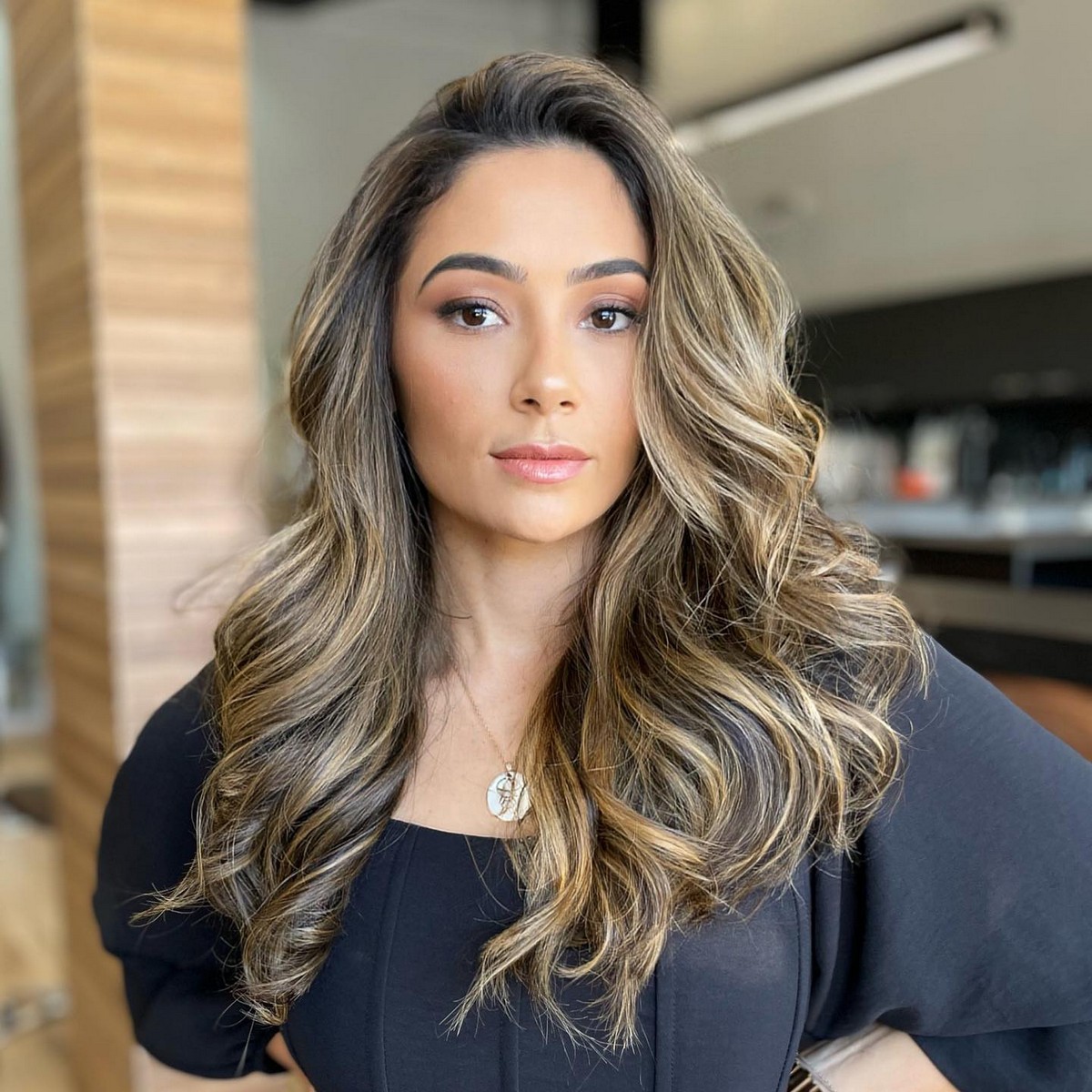 Long Balayage Haircut