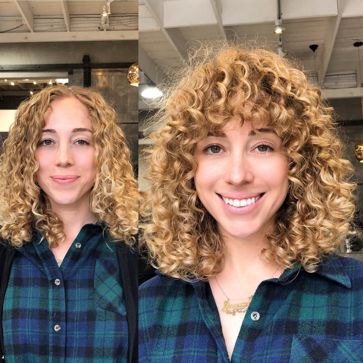 Sun-kissed Ringlets Curly Hair