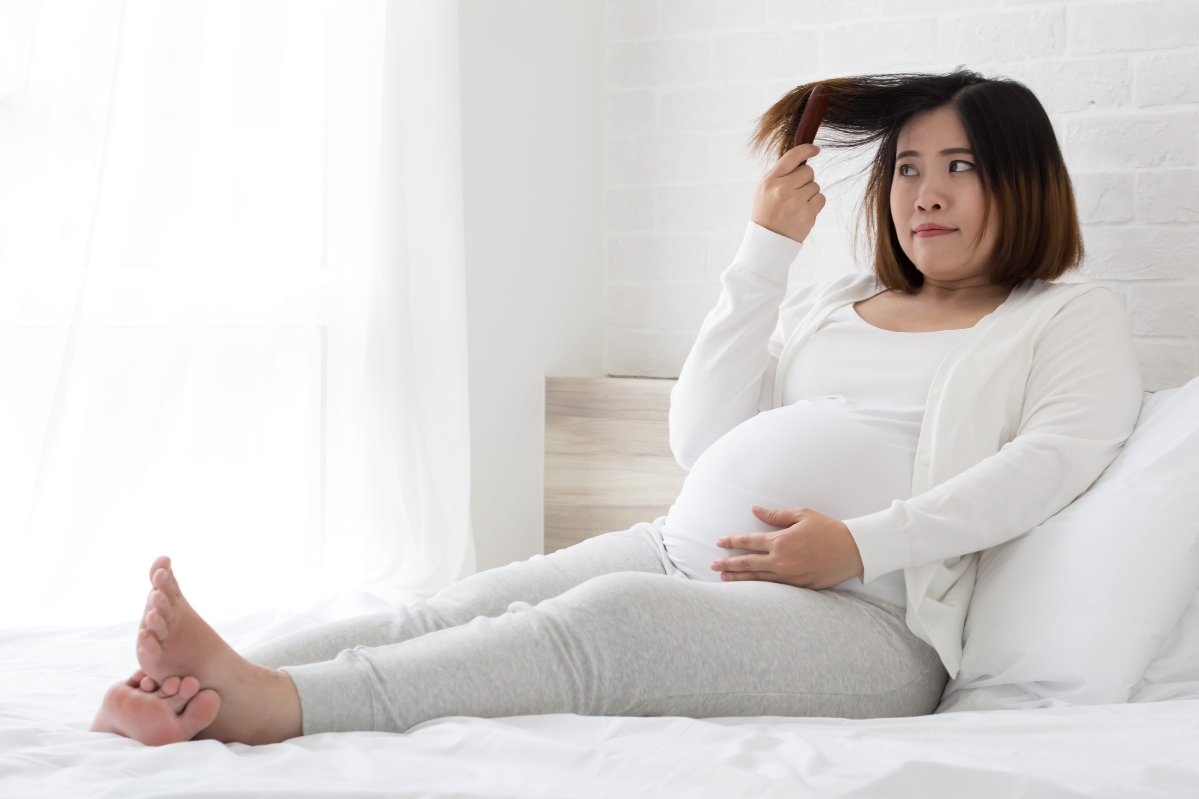 Pregnancy is a hair growth but a temporary factor.