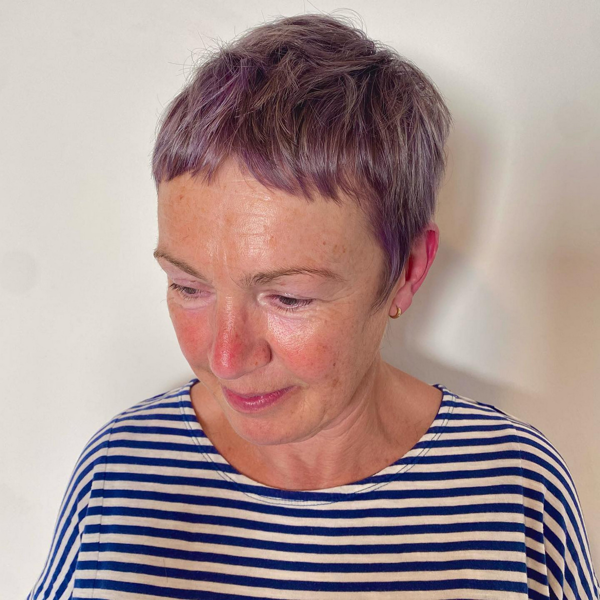 Pixie Cut With Micro Bangs