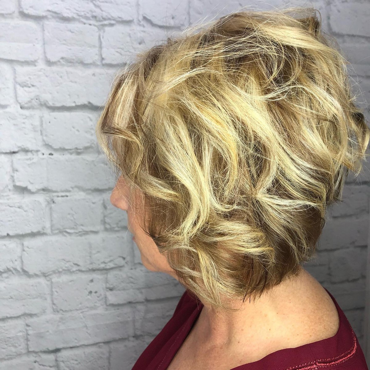 Choppy Bob With Shorter Back