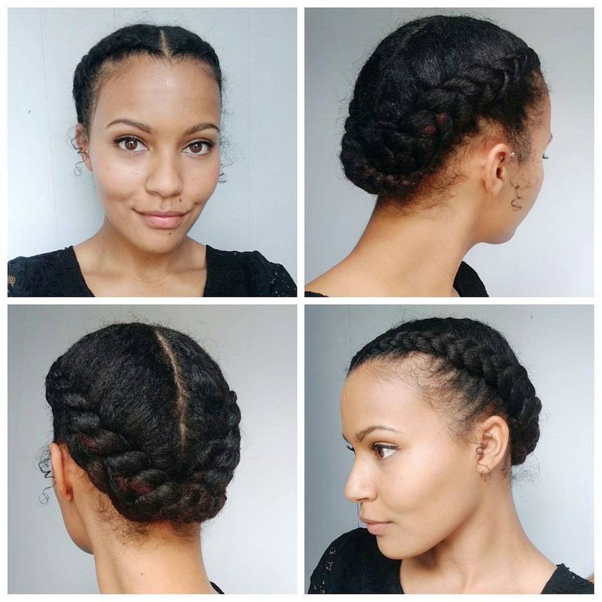 Easy Braided Updo