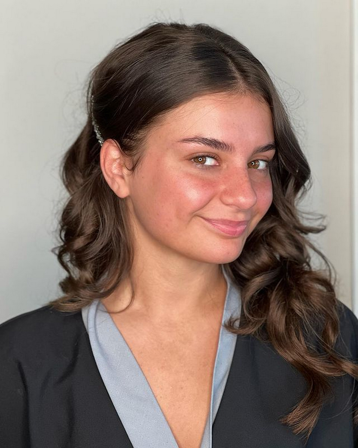 Side-Swept Updo