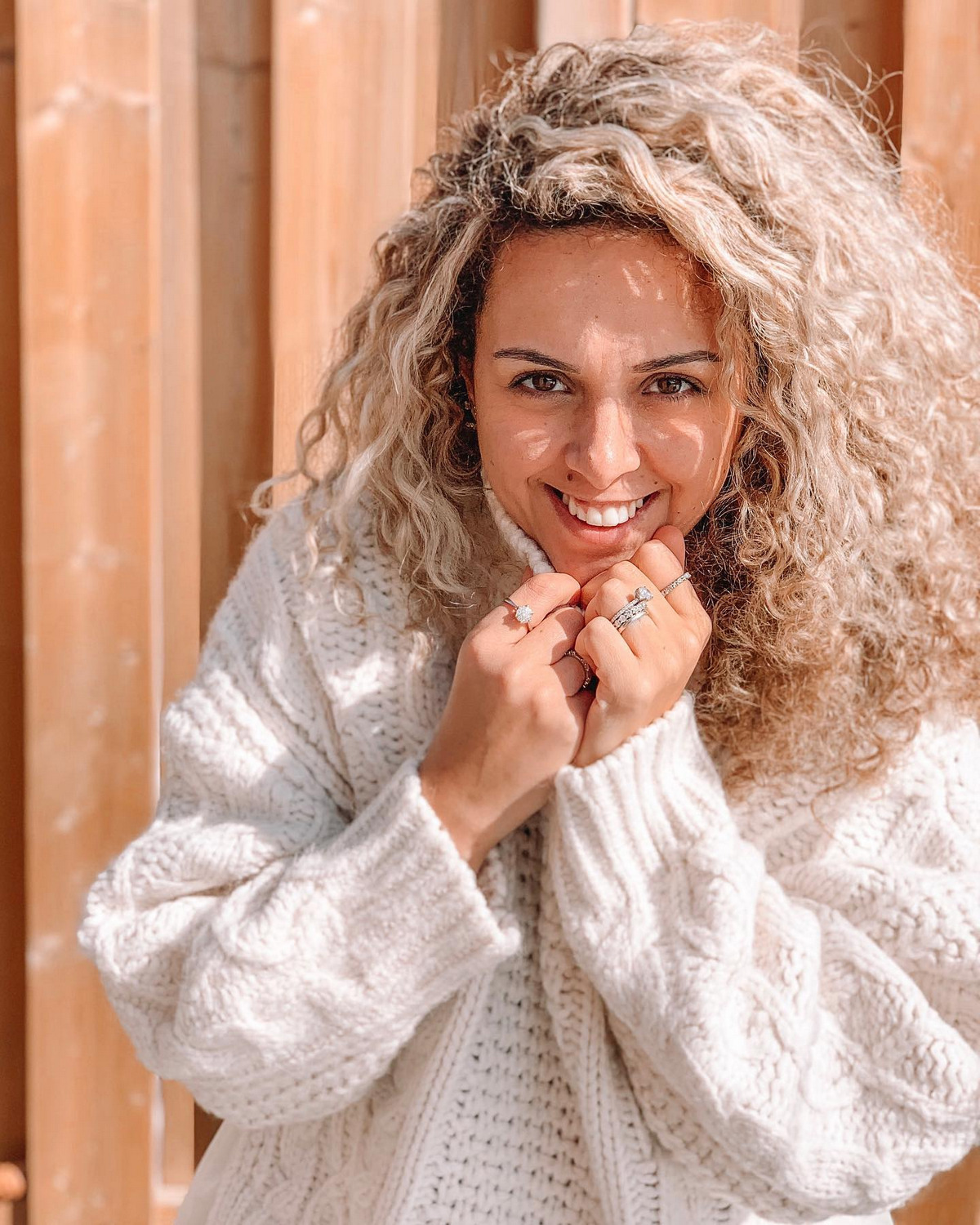 Thick Curly Blonde Hair