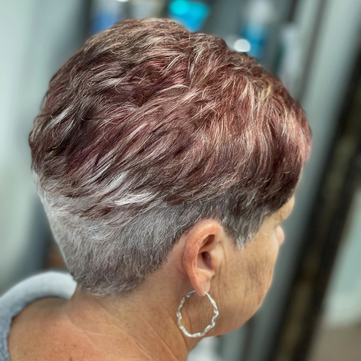 Pixie Cut With Stacked Back